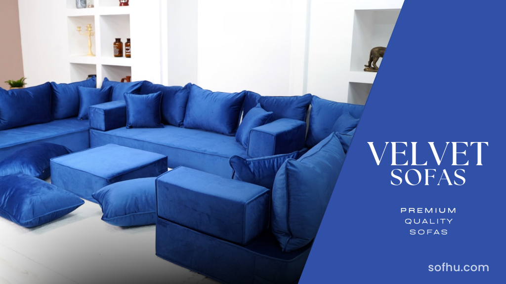 Velvet Floor Sofas