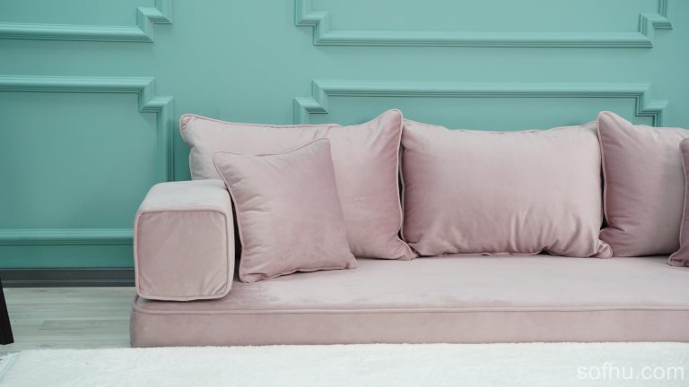 Velvet Floor Sofas