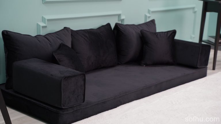 Velvet Floor Sofas