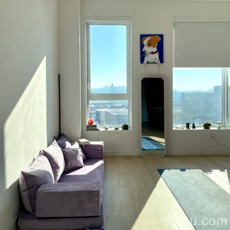 Velvet Floor Sofas