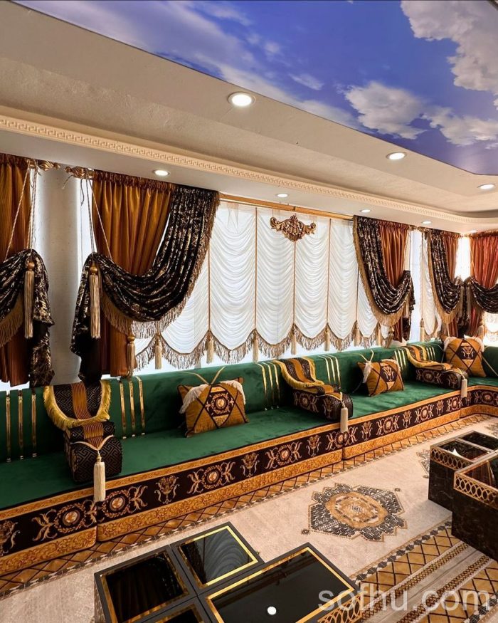 Green Star Royal Yemeni Majlis - Arabic Jalsa - Arabic Majlis - Image 3