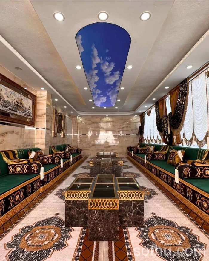 Green Star Royal Yemeni Majlis - Arabic Jalsa - Arabic Majlis - Image 2