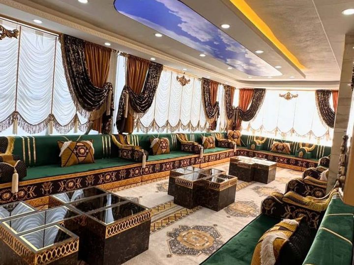 Green Star Royal Yemeni Majlis - Arabic Jalsa - Arabic Majlis