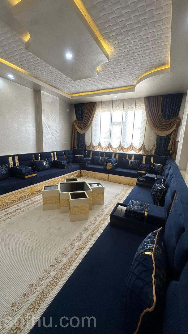 Navy Blue Premium Yemeni Majlis - Image 6