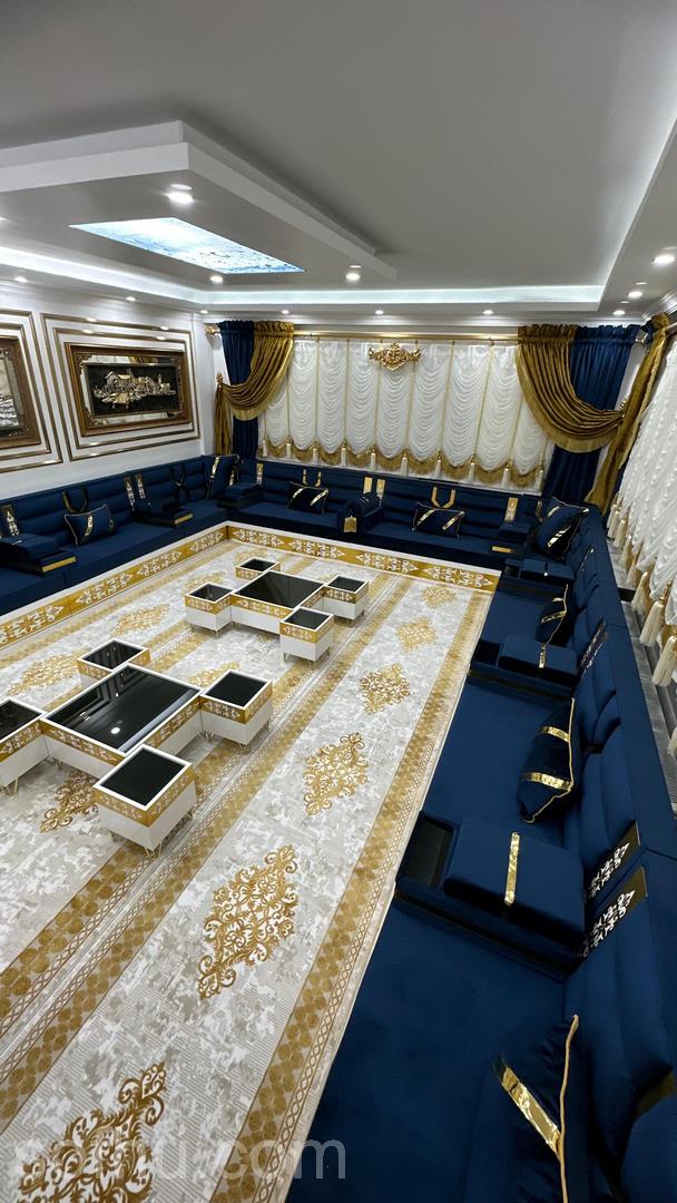 Navy Blue Premium Yemeni Majlis - Image 7