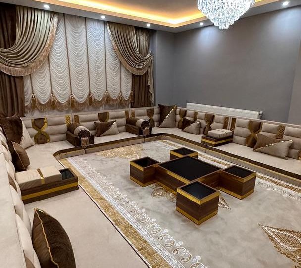 Brown Detailed Yemeni Jalsah
